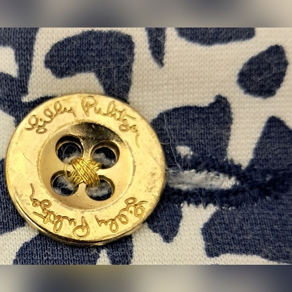 Lilly Pulitzer Kelly Stretch Knit Ankle Pants By Land or Sea Size 0 - Picture 5 of 15